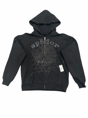 SP5DER OG WEB V2 PHANTOM ZIP UP HOODIE